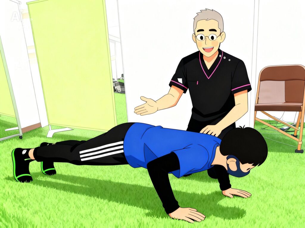 子供のトレーニング