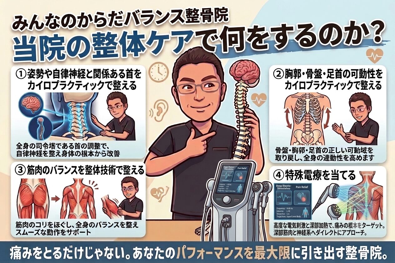 浜松ぎっくり腰治療ならみんなのからだバランス整骨院・整体院