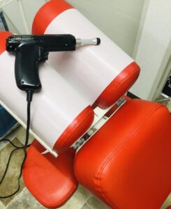 浜松の整体のからだバランスを整えるカイロプラクティック機器