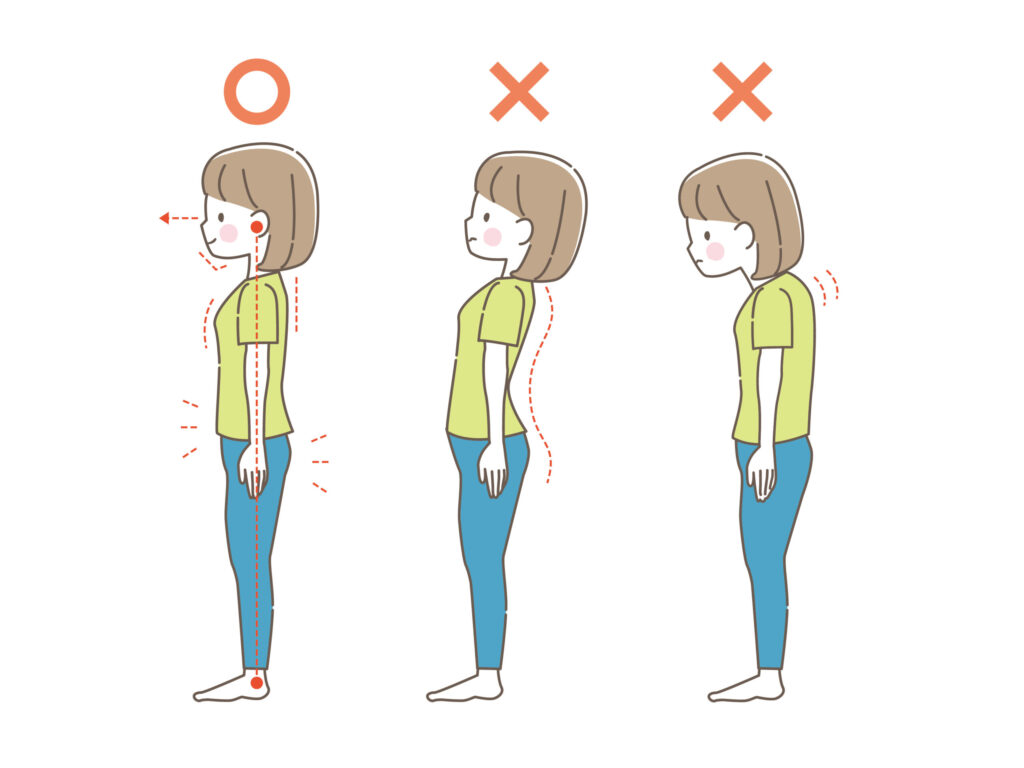 浜松姿勢改善整体の姿勢✔︎