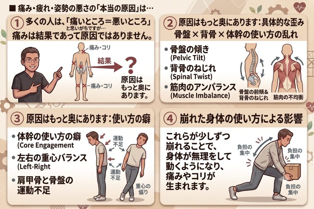 浜松整体|痛みの原因